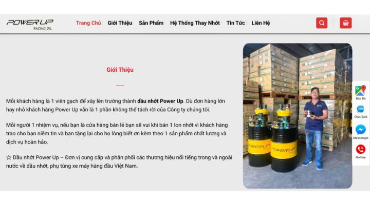 dầu nhớt power up