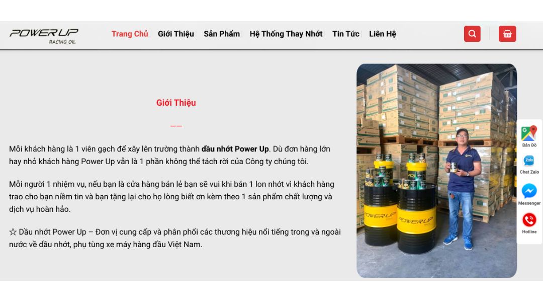 dầu nhớt power up